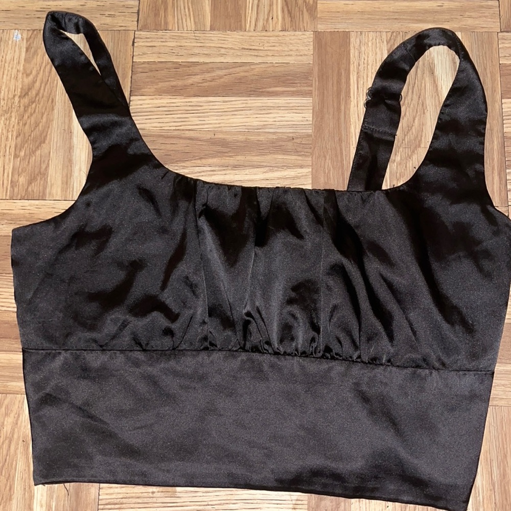 Black Crop Top
